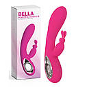 Вібратор Bella,36 funkcji, USB Pink, фото 3