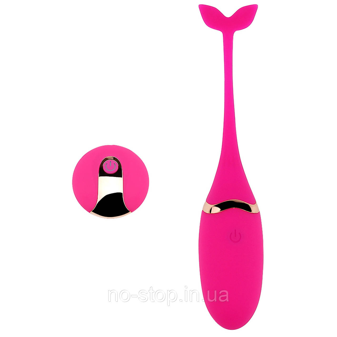Віброяйце з пультом керування Vibratong egg (pink) USB, фото 1