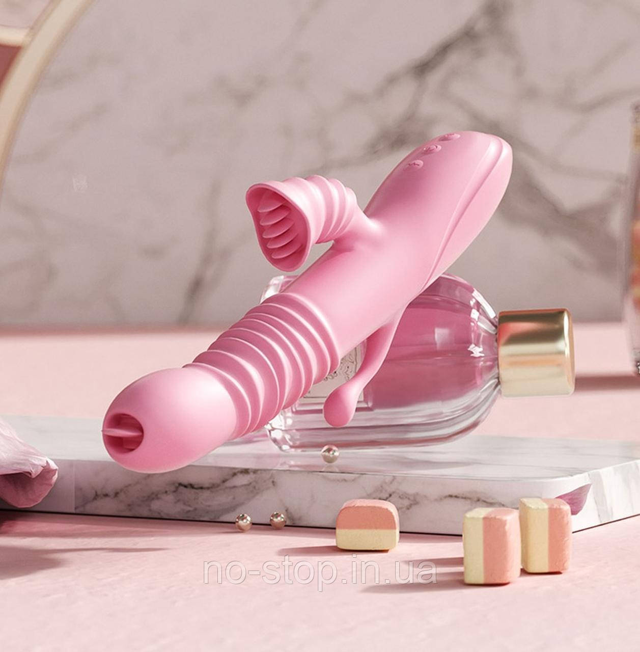 Віібратор Ada USB -Pink, фото 1