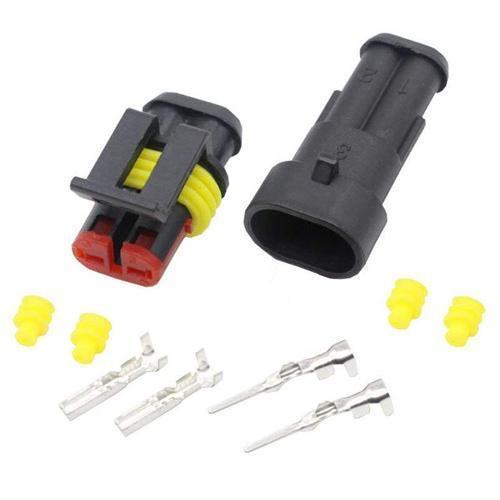 Роз'єм автомобільний електричний герметичний DJ7021-1.5 комплект 2pin 2 pin, герметичний роз'єм для автомобілів