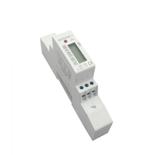 Лічильник електроенергії однофазний 220В 45А DIN, ЖК-дисплей, DIN-рейка
