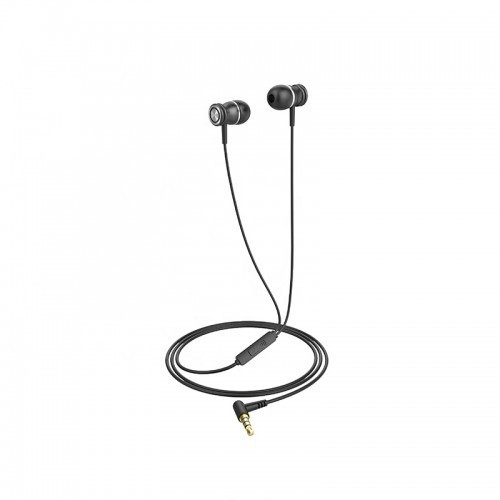 Навушники з мікрофоном HAVIT HV-E303P Black вакуумні