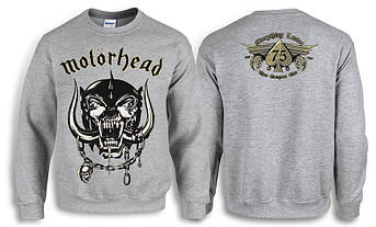 Толстовка Світшот MOTORHEAD Everything Louder Меланж, фото 1