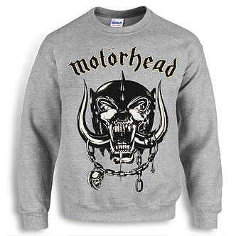 Толстовка Світшот MOTORHEAD Everything Louder Меланж, фото 4