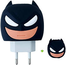 Захисний чохол блоку живлення iPhone iPad 18/20W + органайзер кабелю Бетмен, фото 2