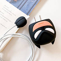 Захисний чохол блоку живлення iPhone iPad 18/20W + органайзер кабелю Бетмен, фото 3