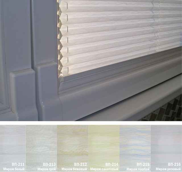 Штори-плісе Міраж, фото 1