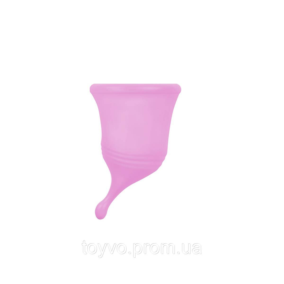 Менструальна чаша Menstrual Cup fucsia Size S