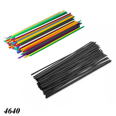 Соломка Мохіто 200 мм d3 мм 250 шт кольорова