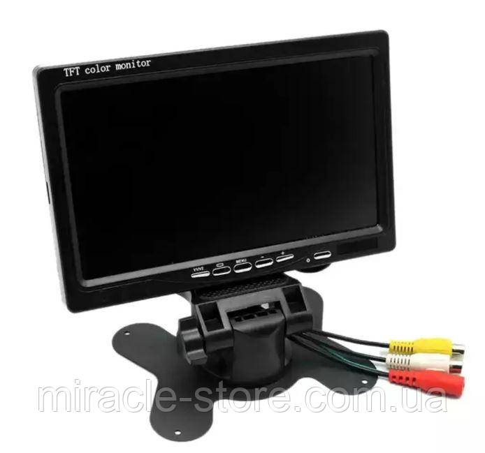 Автомобільний монітор 7 дюймів Pillow TFT LCD color monitor (екран для камери заднього виду) monitor 7"