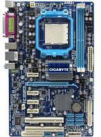 Уценка! Материнская плата AM3 Gigabyte Ga-MA770-ES3 AMD 770 PM 2*DDR2 ATX бу