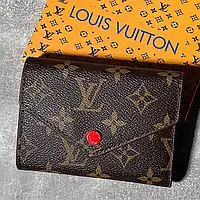 Louis Vuitton Wallet Vıctorıne Red Button