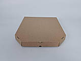 Коробка Упаковка для Піци 30см бура(50 шт)(300х300х40 мм), фото 2
