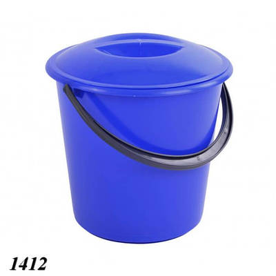 Відро харчове з кришкою МЕД кольорове 7 л