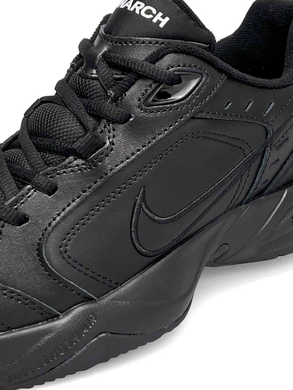 Nike monarch cheap triple black