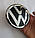 Емблема задня VW (Фольцваген) 110мм TIGUAN 1, PASSAT B6, CADDY 3, T5 - Хром (5N0853630), фото 7