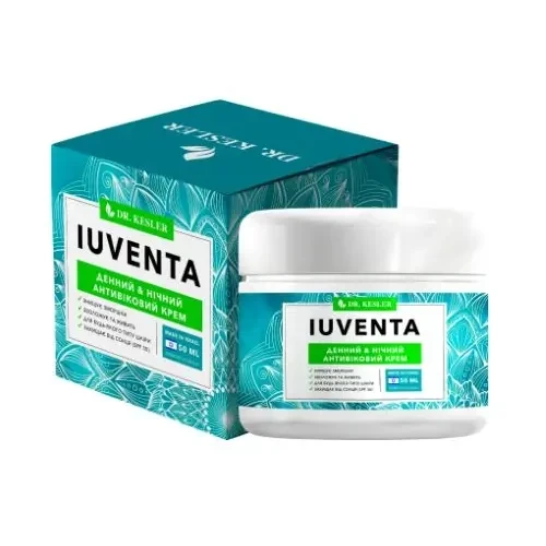 Iuventa (Ювента) - антивіковий крем проти зморшок забезпечує омолоджуючий ефект