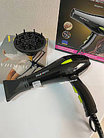 Професійний фен для волосся Crownberg CB-2301 потужністю 3000 Вт із концентратором і дифузором