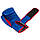 Боксерські рукавиці PowerPlay 3018 Jaguar Сині 14 унцій, фото 6