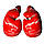 Боксерські рукавиці PowerPlay 3018 Jaguar Червоні 10 унцій, фото 4