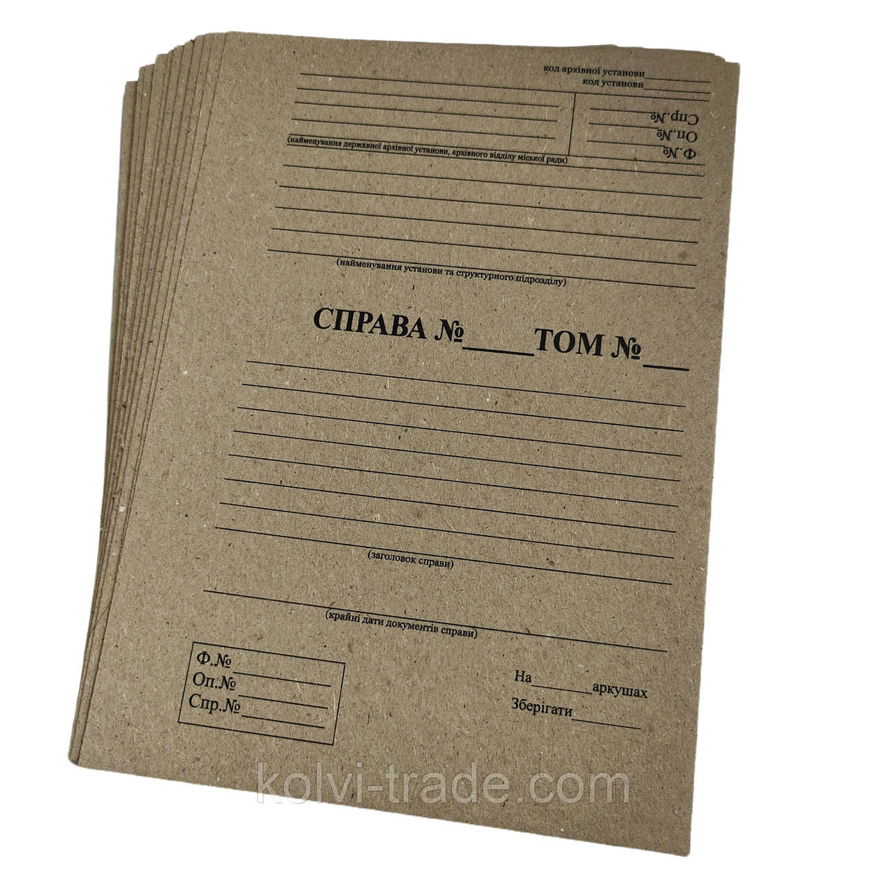 Картон палітурний для архівних справ 2 мм, формат 320*230 мм, фото 1