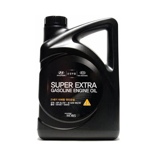 Купити Олива моторна Mobis Super Extra Gasoline 5W-30 API SL, ILSAC GF ...
