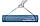 Килимок для йоги та фітнесу PowerPlay 4010 PVC Yoga Mat Темно-синій (173x61x0.6), фото 2