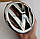 Емблема передня VW Volkswagen (Фольцваген) 130мм JETTA 6 (2010-2014) - Хром (5C6853601), фото 8