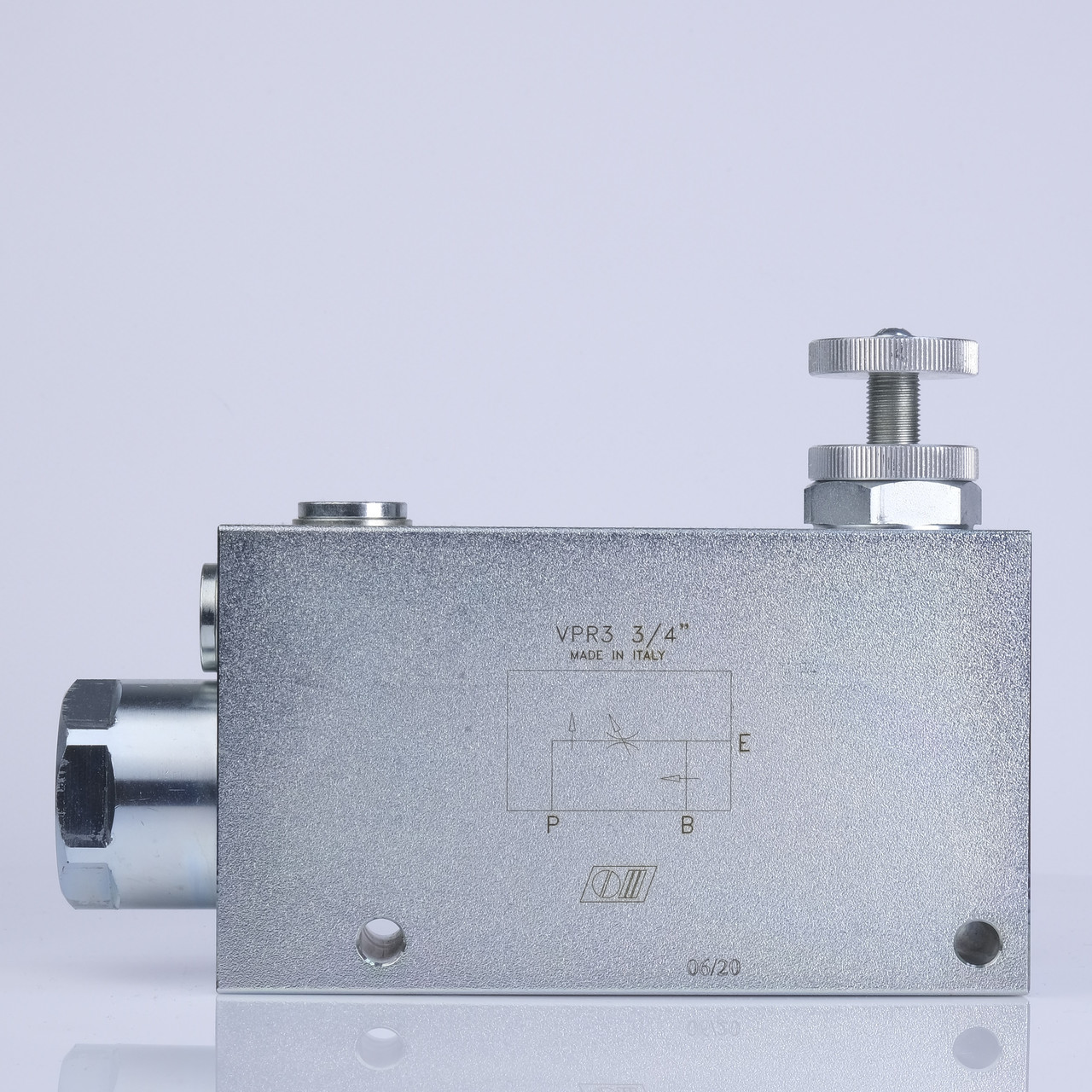 Регулятор витрати 3-лінійний з продовженням лінії тиску VPR3 3/4" (Oleodinamica Marchesini)