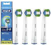 Насадки для электрической зубной щётки Oral-B Precision Clean, 4шт (зубные насадки орал би)