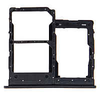 Тримач SIM-карти для телефону Samsung A013 Galaxy A01 Core, чорний