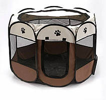 Портативний складаний манеж для собаки або кішки (73 х 73 х 43 см)