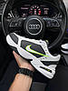 Чоловічі кросівки Nike Air Max Monarch  IV White Grey Green (Сірі) Найк Монарх 4 повсякденні шкіра демісезон, фото 8