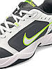 Чоловічі кросівки Nike Air Max Monarch  IV White Grey Green (Сірі) Найк Монарх 4 повсякденні шкіра демісезон, фото 3
