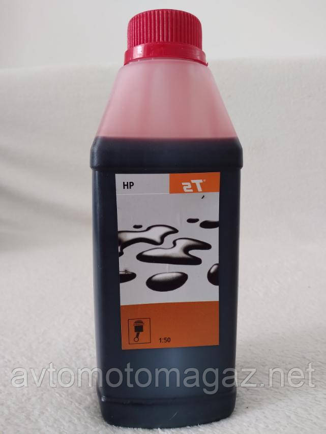 Масло червоне 2Т для Бензопил та Газонокосарок Моторне(Масло для бензопили і газонокосарки в бензин)