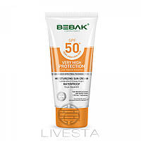 Сонцезахисний крем SPF 50+ Bebak, 75 мл