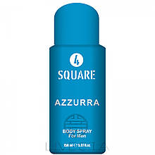 Чоловічий дезодорант-спрей 4 SQUARE Azzura, 150 мл