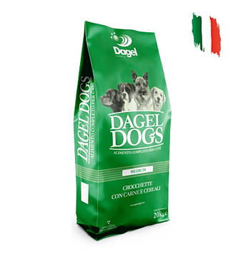 DAGEL DOGS MEDIUM  Сухий корм для дорослих собак всіх порід.20 кг
