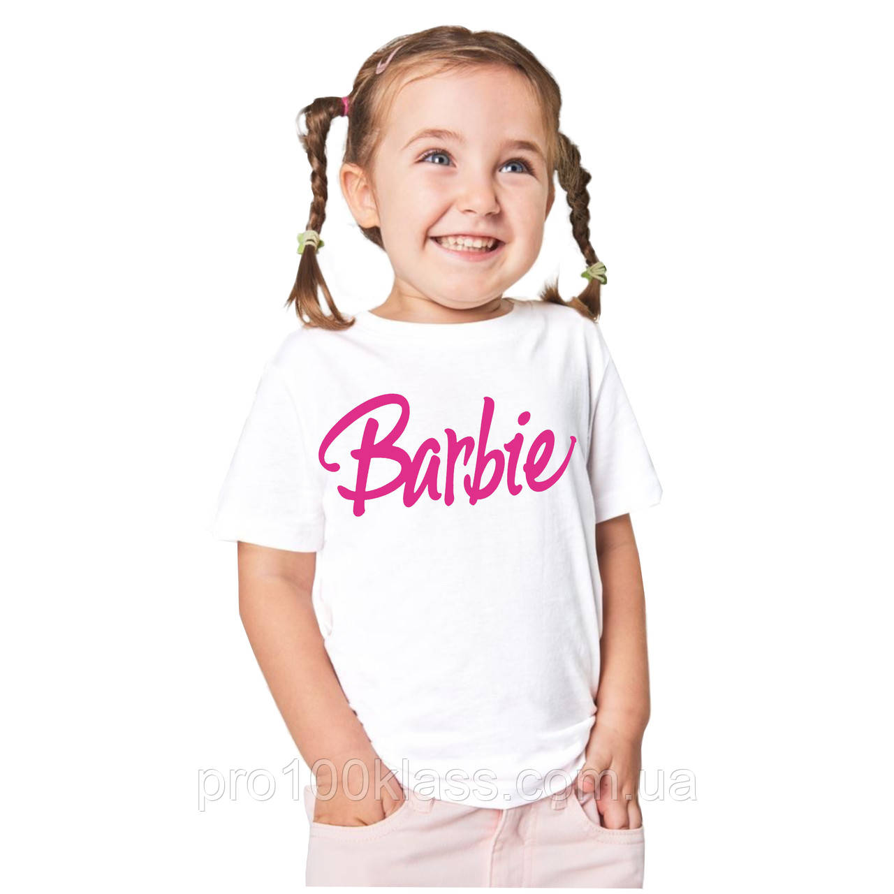 Футболка barbie дитяча, фото 1