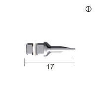 Отвертка шлицевая под храповый ключ № SDA17R, 1шт, длина= 17 мм (Dentium/Дентиум)