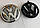 Eмблема передня VW (Фольцваген) 135 мм PASSAT B7, CADDY 3, TOURAN 1 - Хром (1T0853601E), фото 4