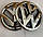 Eмблема передня VW (Фольцваген) 135 мм PASSAT B7, CADDY 3, TOURAN 1 - Хром (1T0853601E), фото 7