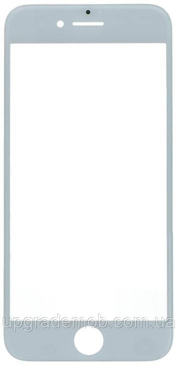 Скло дисплея iPhone 7 біле з рамкою, фото 1