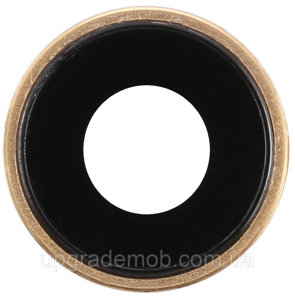 Скло камери iPhone XR жовте + кільце, фото 1