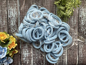 Гумка Калуш 4 см, 50 шт/уп блакитного кольору