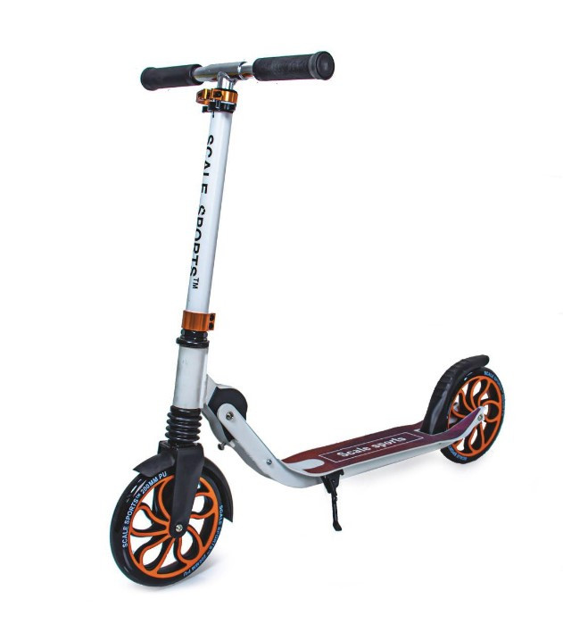 Самокат Scale Sports SS-17 білий двоколісний складаний