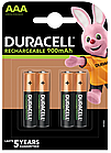 Акумулятор DURACELL HR03 (AAA) 900mAh уп. 4шт.