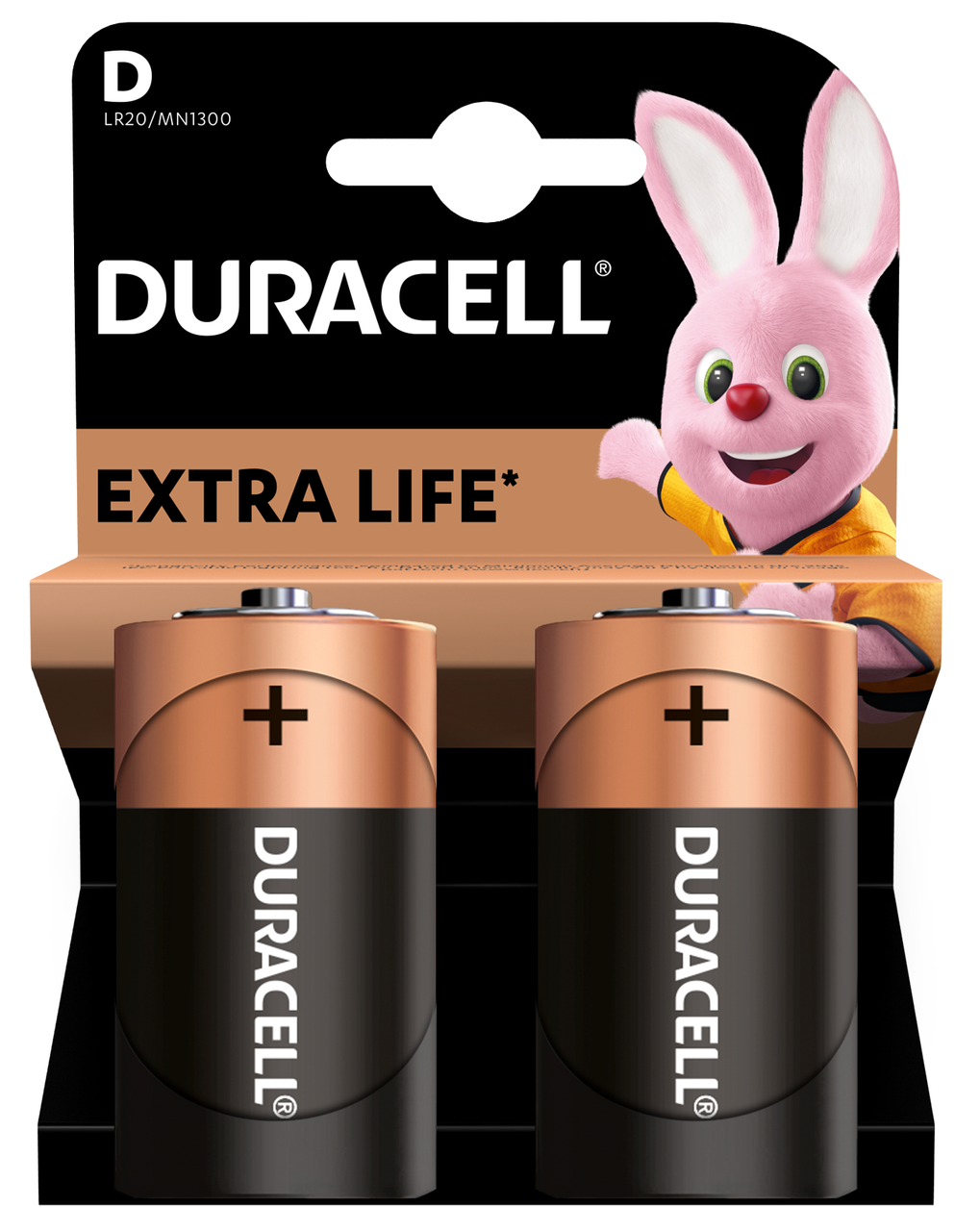 Батарейка DURACELL D/ LR20 / MN1300 (2шт)