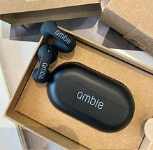 Навушники Ambie Sound AM-TW01 Tws Бездротові Bluetooth вкладки сенсорні з мікрофоном для спорту, фото 6