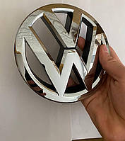 Емблема передня VW Volkswagen 150 мм TIGUAN, PASSAT B7 (NMS) USA - Хром (561853600)